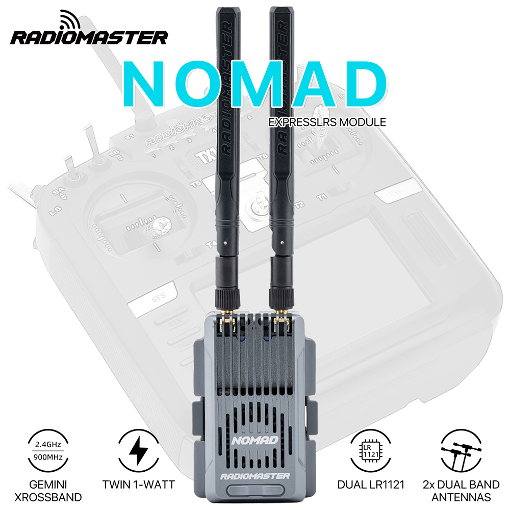 Radiomaster Nomad デュアルバンド Gemi - Radiomaster Ranger 2.4Ghz Elrs Module のレビューと価格