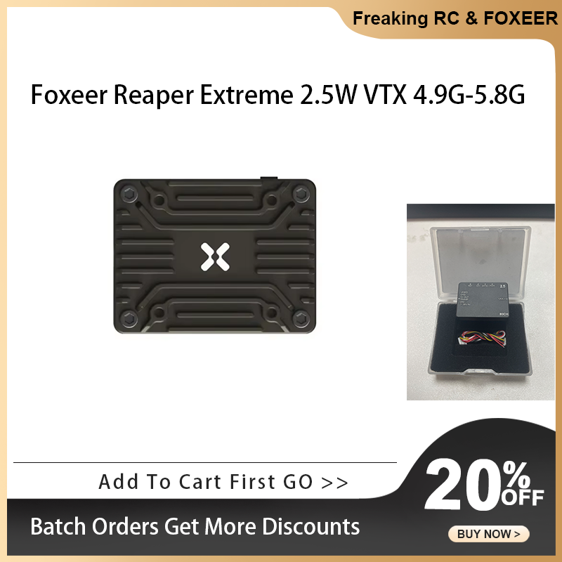 Foxeer 4.9G～6G Reaper Extreme  - Radiomaster Ranger 2.4Ghz Elrs Module のレビューと価格